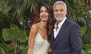 شاهد .. الإبتسامة على الوجوه خلال لقاء جورج وأمل كلوني مع الملك تشارلز الثالث