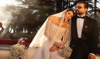 شاهد .. دانييلا رحمة بلحظات عائلية مع أطفال شقيقتها... وناصيف زيتون يشاركهم اللعب