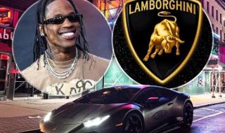 شاهد .. بقيمة 3 مليون دولار..ترافيس سكوت يهدي سيارات Lamborghini بهذه المناسبة