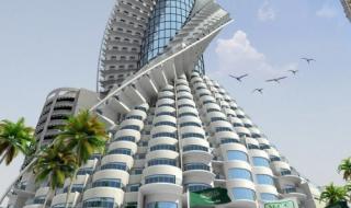 ليس له مثيل في المنطقة.. شاهد أول برج لولبي في جدة والمفاجاة في عدد الطوابق