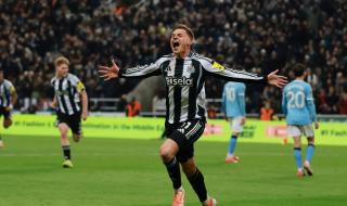 متع عينك.. نيوكاسل يونايتد يطيح بمانشتسر سيتي بثنائية بارنز