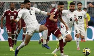 منتخب فلسطين يخطف أول 3 نقاط في كأس العرب ويفوز على نظيره القطري بطريقة مثيرة