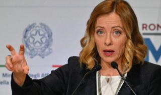 رئيسة وزراء إيطاليا: نعتزم إرسال مساعدات دفاع جوى إلى دول الخليج