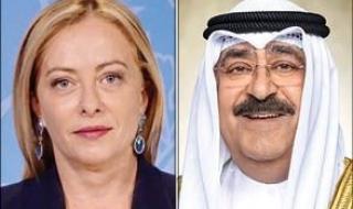 الأمير بحث مع رئيسة وزراء إيطاليا المستجدات الإقليمية والدولية والظروف الراهنة بالمنطقة
