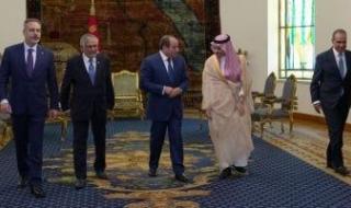 الرئيس السيسى يستقبل وزراء خارجية باكستان والسعودية وتركيا بحضور عبد العاطى