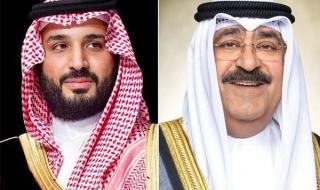 الأمير تلقى اتصالاً من ولي العهد السعودي: الكويت تساند المملكة بكل ما تتخذه من إجراءات للحفاظ على أمنها واستقرارها