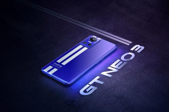 بشكل رسمي – ريلمي تكشف عن تصميم هاتفها المرتقب Realme GT Neo3