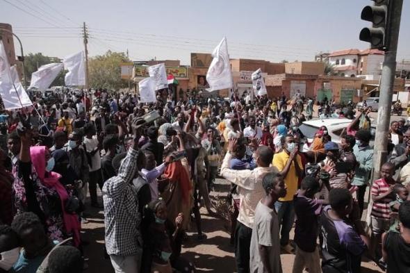 ولاية الخرطوم تشهد تظاهرات السابع عشر من مارس مطالبةبالحكم المدني