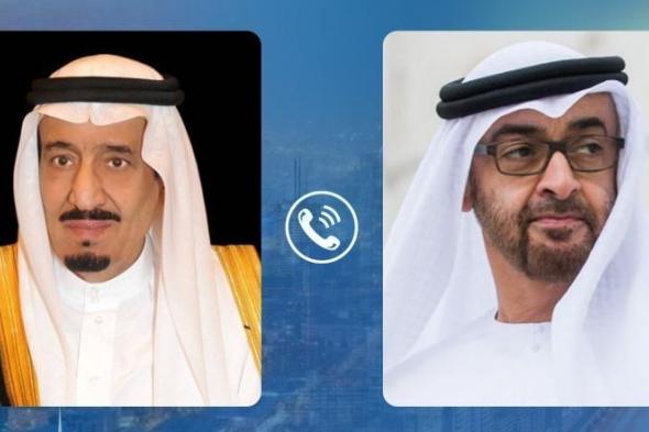 محمد بن زايد يهنئ هاتفياً الملك سلمان بعيد الفطر السعيد