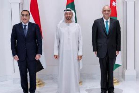 رئيس الإمارات يستقبل مصطفى مدبولى للإعلان عن الشراكة الصناعية