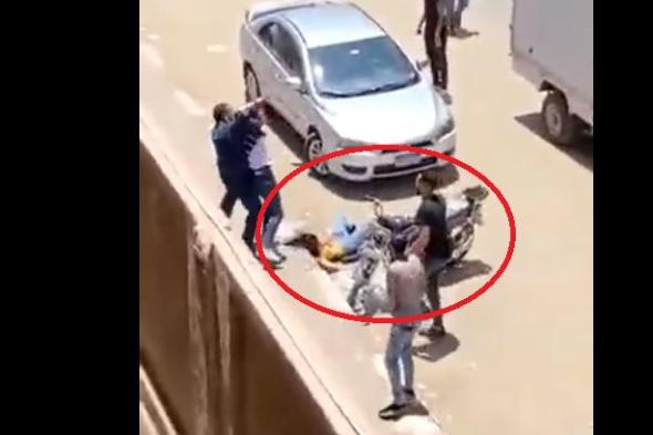 الفيديو الأول لحادث جامعة المنصورة| طالب يذبح زميلته بدون رحمة
