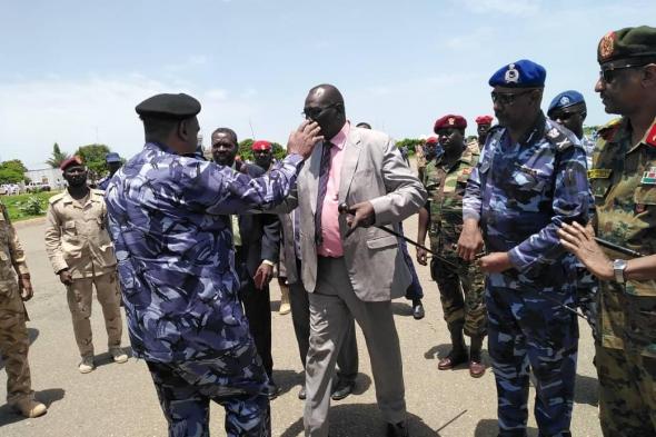 حاكم النيل الازرق يستقبل وزير الداخلية المكلف