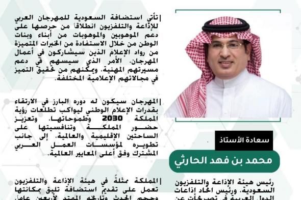 الرياض تستضيف المهرجان العربي للإذاعة والتلفزيون نوفمبر المقبل