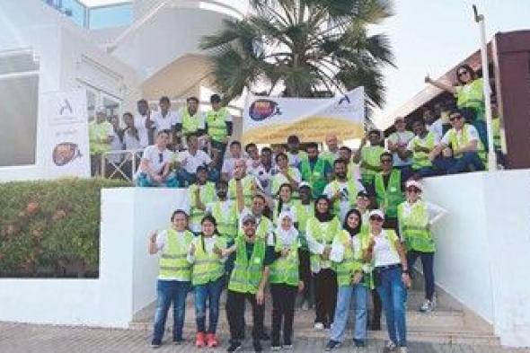 مجموعة الشايع تشارك في حملة تنظيف الشواطئ
