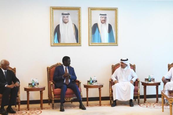 مناوي يلتقي الأمين العام لوزارة الخارجية القطرية