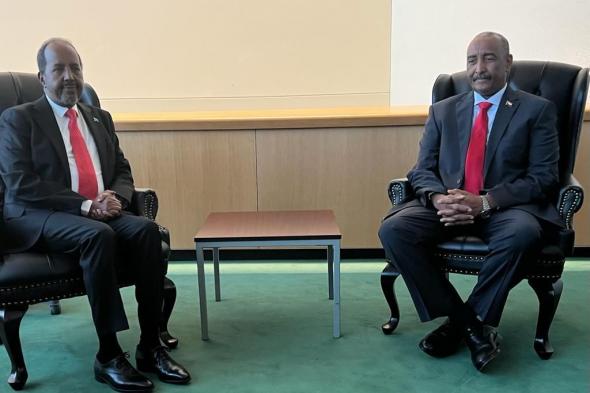 رئيس مجلس السيادة،يؤكد حرص السودان على أمن واستقرار جمهورية الصومال