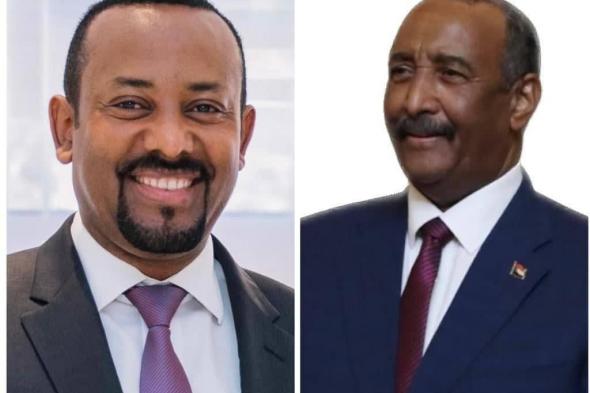 رئيس مجلس السيادة يبعث برقية شكر وتقدير لرئيس الوزراء الإثيوبي