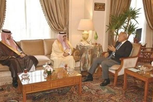 أبوالغيط استقبل رئيس المنظمة العربية للسياحة في مقر الجامعة العربية بالقاهرة