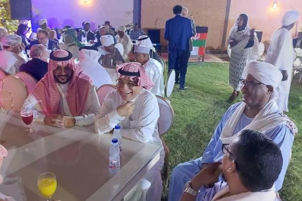السفيرالسعودي يشارك في حفل حزب الامةالقومي لتوديع السفير المصري