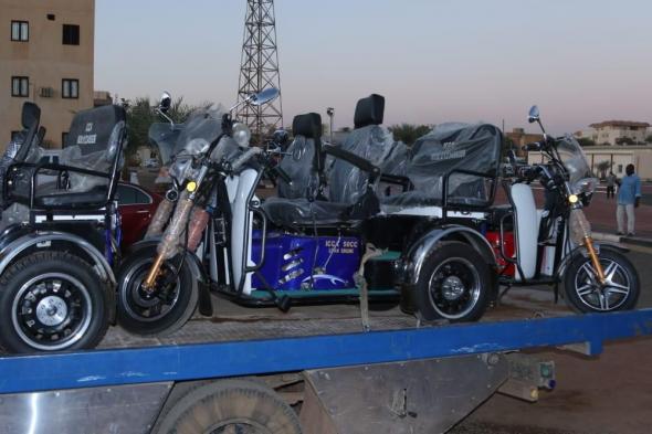 دقلو يدعم شريحة الطلاب المعاقين بـ50 دراجة نارية
