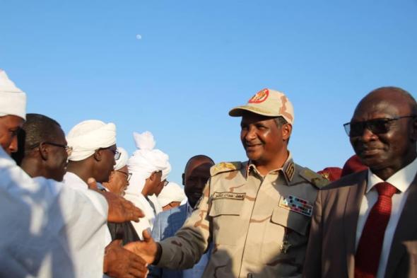 وصول نائب رئيس مجلس السيادة ووفده المرافق لوسط دارفور