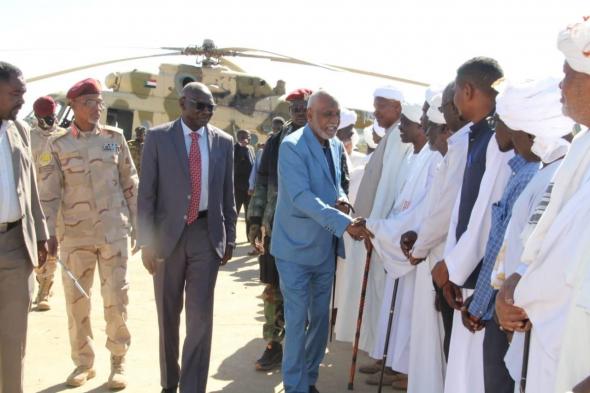 نائب حاكم إقليم دارفور يصل زالنجي