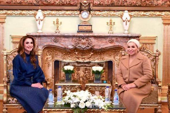 عاجل.. انتصار السيسي تُرحب بزيارة ملكة الأردن في بلدها الثاني مصر