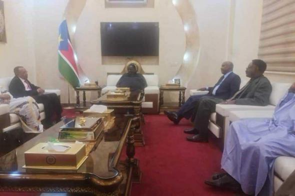 وفد الحرية والتغيير يعقد اجتماعا مع مسؤولين بدولة جنوب السودان