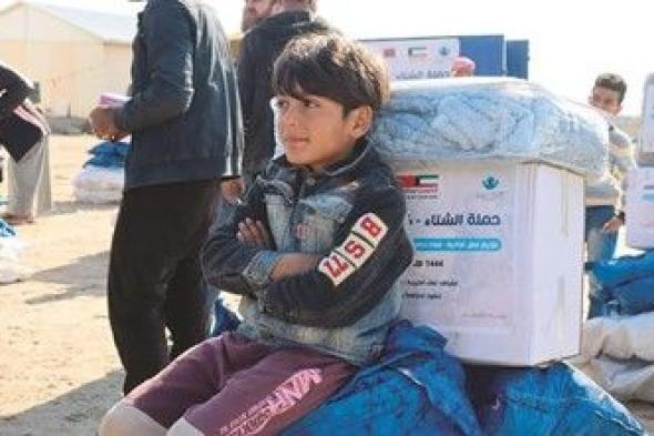 «نماء الخيرية» قدمت إغاثة عاجلة للاجئين السوريين