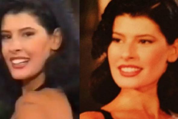 شاهد .. بالصور- هكذا أصبحت نيكول بلان وصيفة ملكة جمال لبنان 1995 التي حققت شهرة واسعة قبل 28 عاماً