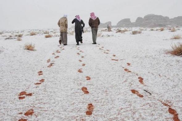 بعد ساعات| تقلبات جوية حادة في السعودية.. أمطار غزيرة وثلوج تغطي المملكة