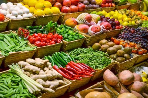 أسعار الخضروات والفاكهة اليوم فى الأسواق
