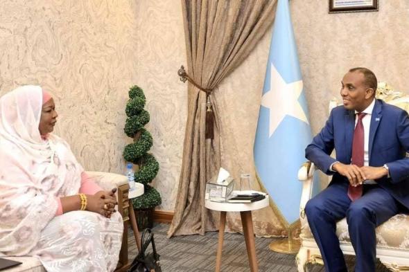 وزيرة الإستثمار تبحث مع رئيس الوزرا ء الصومالي العلاقات الثنائية