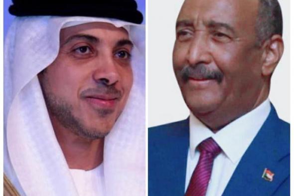 البرهان يهنئ الشيخ منصور بن زايد بمناسبةتعيينه نائباً لرئيس دولةالإمارات