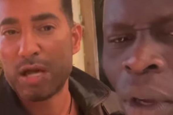 فيديو طريف بين عمرو سعد وقصي الأمين في كواليس “الأجهر”