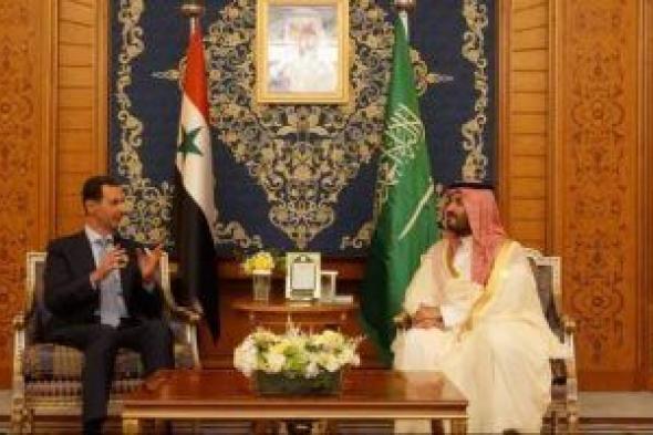 ولى العهد السعودى والرئيس السورى يجريان محادثات ثنائية