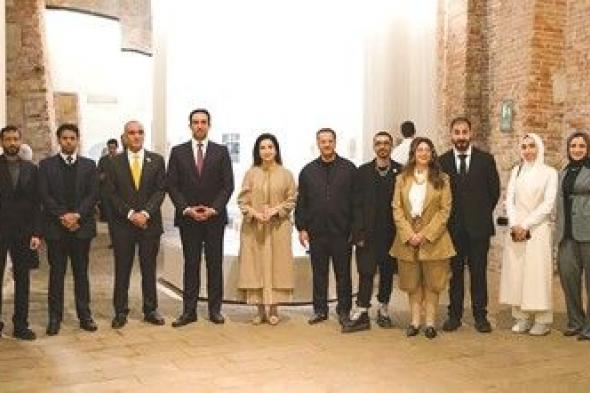 القحطاني افتتح جناح الكويت في معرض «بينالي البندقية» الدولي الـ 18 للعمارة