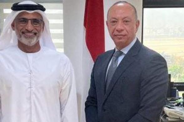 رئيس سلطة الطيران يستقبل نظيره الإماراتى لبحث التعاون المشترك بين الجانبين