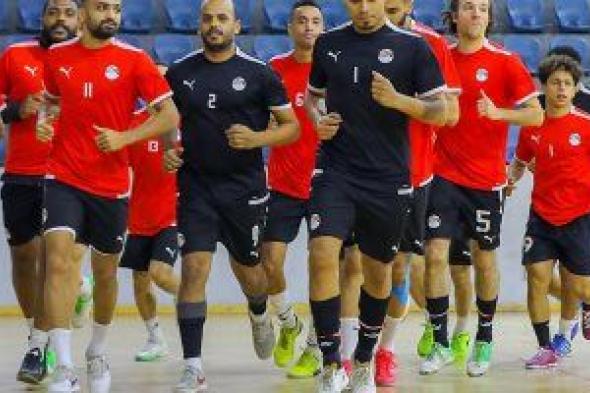 15 لاعبا فى قائمة منتخب كرة الصالات ببطولة كأس العرب
