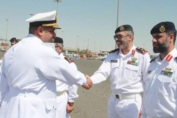 سفن تدريب قطرية ترسو في ميناء الشويخ