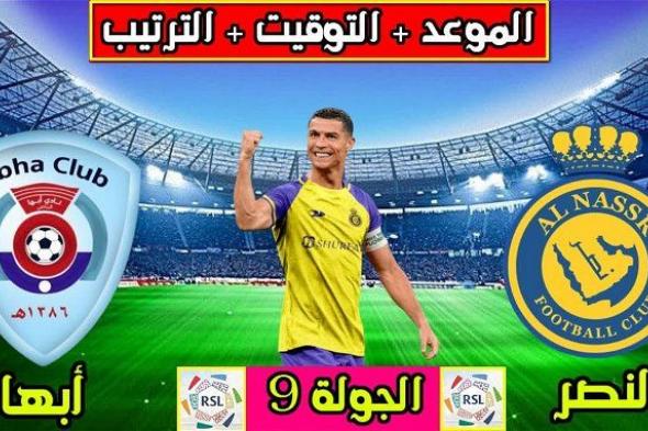 أخبار الرياضة | موعد مباراة النصر وأبها في الدوري السعودي.. رونالدو جاهز للفوز السابع