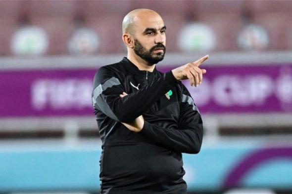 أخبار الرياضة | وليد الركراكي وتدريب الهلال السعودي.. مدرب المغرب بيوضح كل شئ