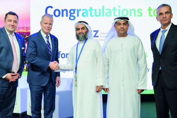 اتفرج – «دبي للمناطق الاقتصادية المتكاملة» تفوز بجائزة «مخطط المستقبل»