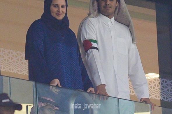 زوجة أمير قطر تشعل المواقع بسبب ما فعلته في مباراة خيرية لأجل غزة وفلسطين؟