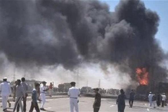 أخبار مصر | حادث كفر الدوار اليوم السبت 3 فبراير 2024.. حريق كبير بسيارة فيها وقود