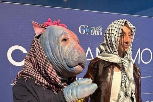 شاهد .. "لا للإبادة الجماعية".. مغني راب تونسي يستفز الإسرائيليين في أشهر مهرجان موسيقي في إيطاليا