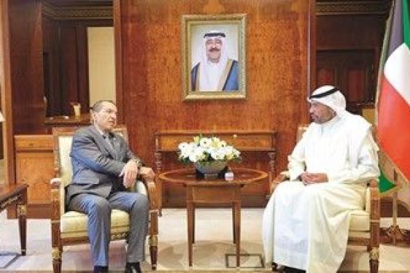 وزير الخارجية يبحث مع وزير التخطيط الليبي المكلف تعزيز العلاقات الثنائية