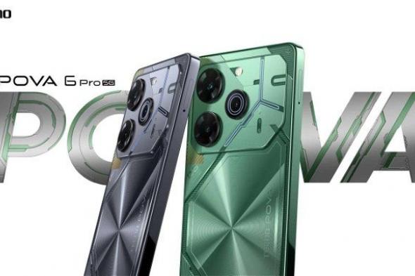 سعر هاتف Tecno Pova 6 Pro.. شبيه الـiPhone وصل بإمكانيات عالية