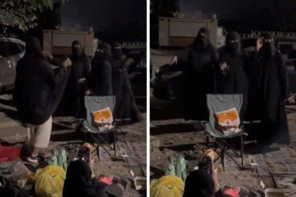 تسريب فيديو رقص لفتيات منقبات في الصحراء بطريقة جريئة يهز السعودية!.. شاهد