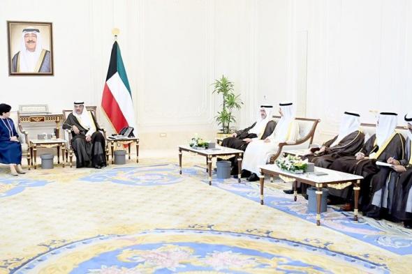 ولي العهد استقبل حاكمة طوكيو والوفد المرافق